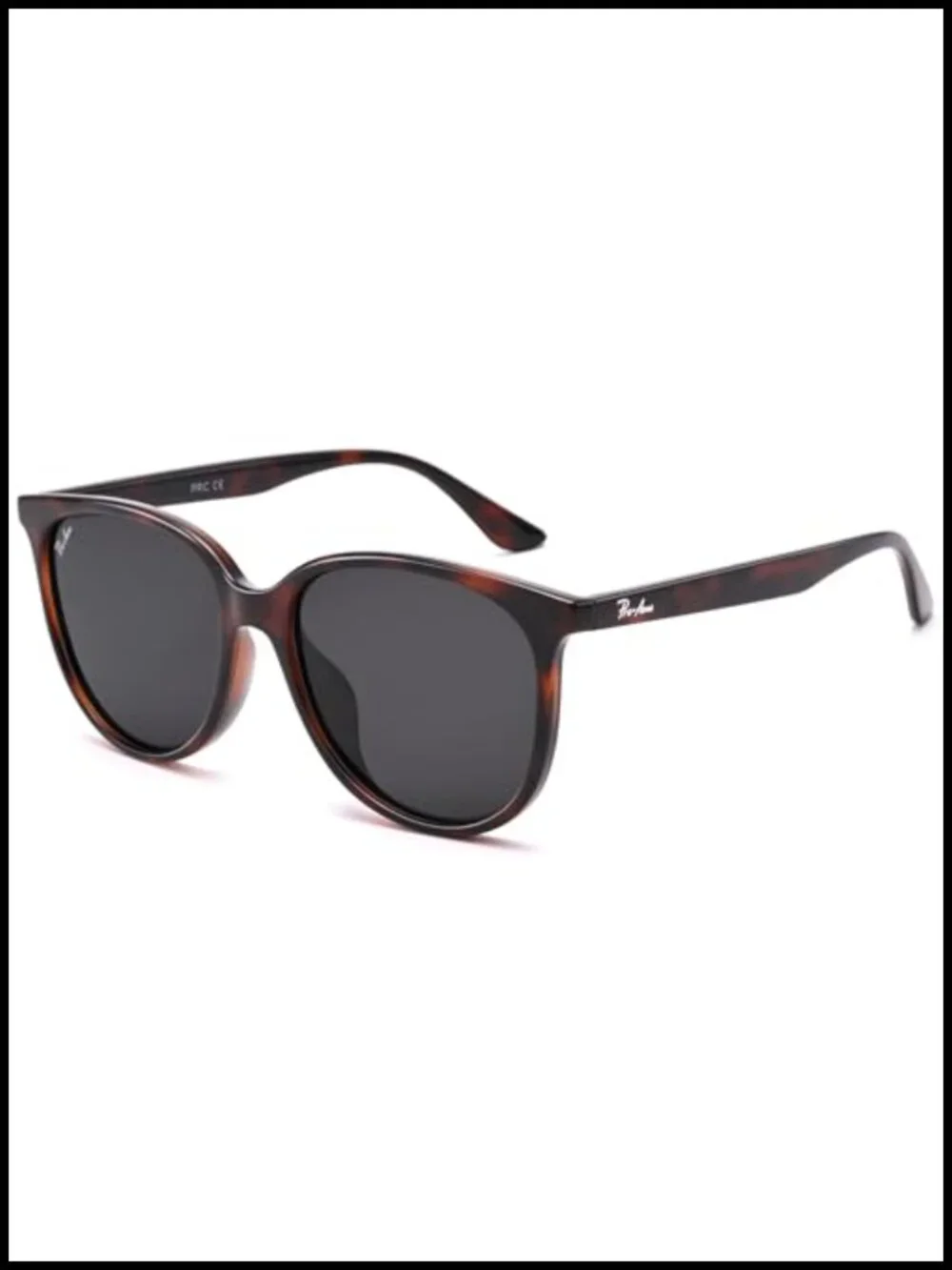 Retro Round Polarized UV400 Sunglasses, Lightweight Fashion Shades